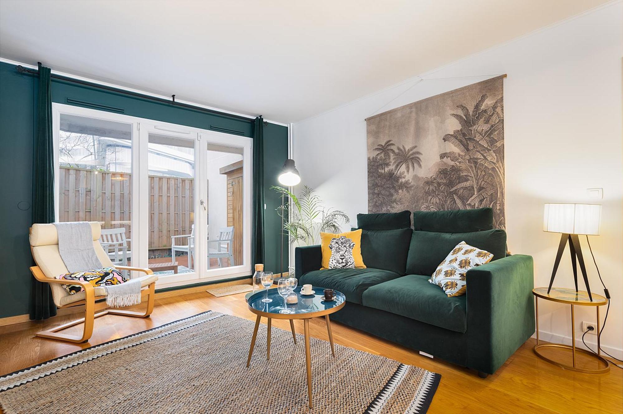 Апартаменты Cosy'N Paris - Parking Secure - Metro 14 - Wifi - Terrace - Premium Bedding Жантийи Экстерьер фото