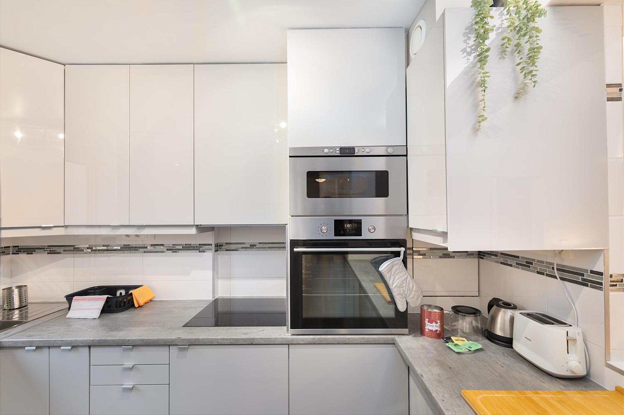 Апартаменты Cosy'N Paris - Parking Secure - Metro 14 - Wifi - Terrace - Premium Bedding Жантийи Экстерьер фото