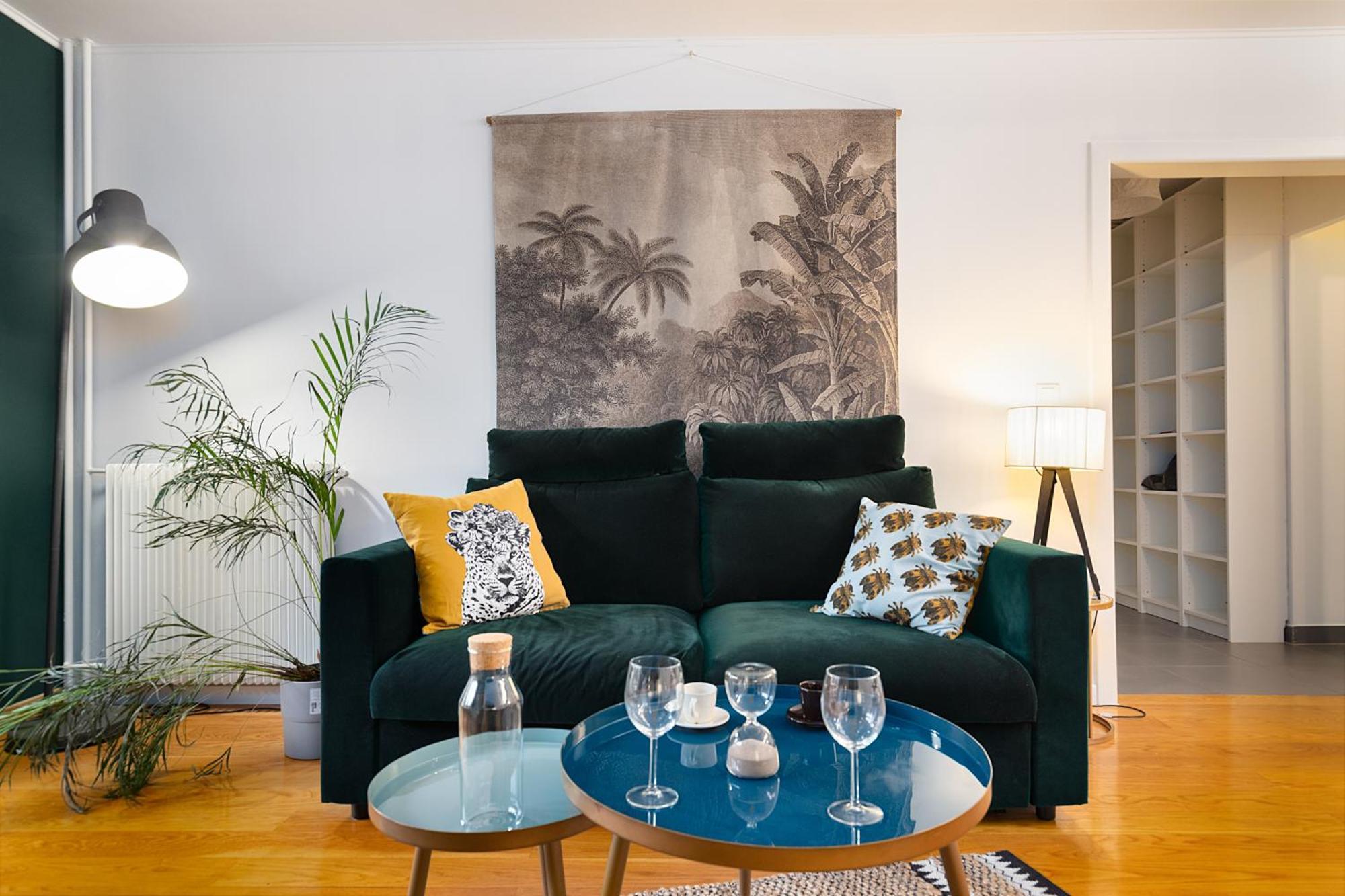 Апартаменты Cosy'N Paris - Parking Secure - Metro 14 - Wifi - Terrace - Premium Bedding Жантийи Экстерьер фото